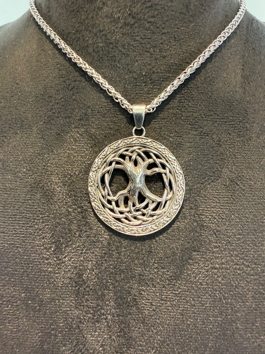Transparent Titanium Tree of Life Amulet & Necklace – Ancient Tribal ...